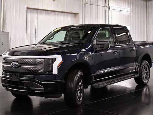 Used 2023 Ford F150 Lightning XLT w/ Equipment Group 312A High AWD/4WD image 3