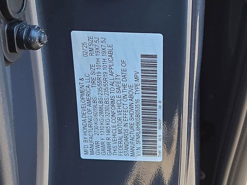 Certified 2025 Honda Odyssey Elite image 28