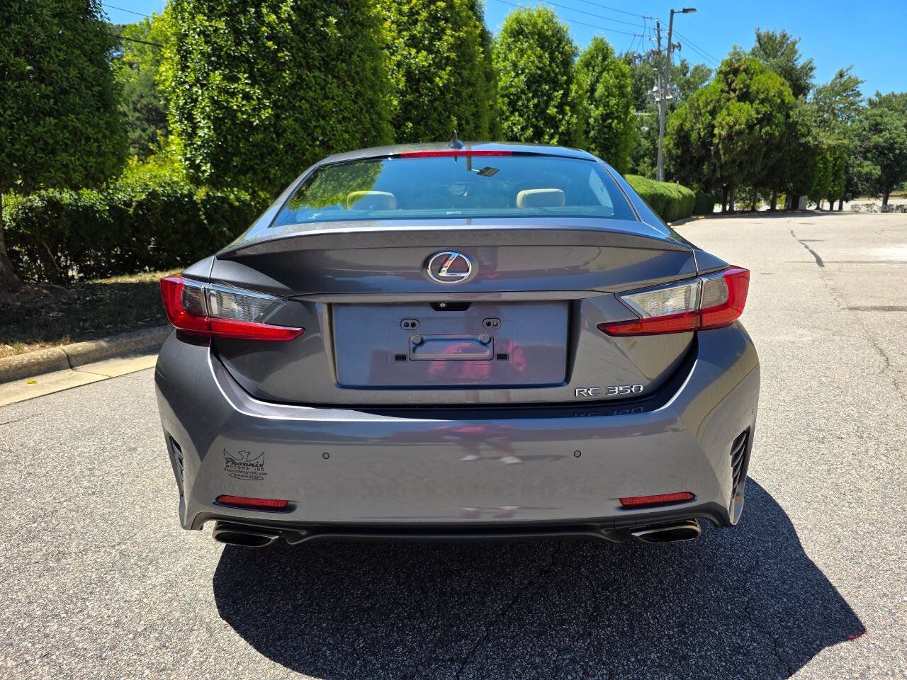Used 2015 Lexus RC 350 w/ Luxury Package RWD image 4