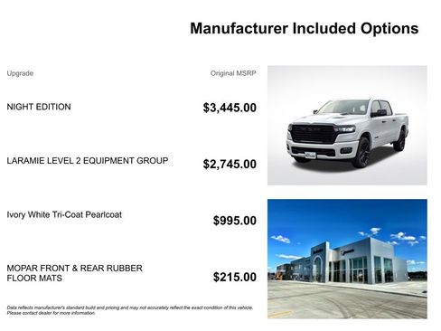 New 2026 RAM 1500 Laramie w/ Night Edition AWD/4WD image 7
