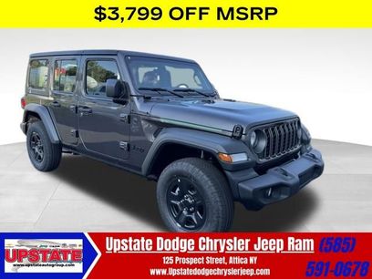 New 2025 Jeep Wrangler Unlimited Sport