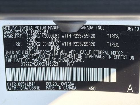 Used 2019 Lexus RX 350 FWD w/ Navigation Package image 34