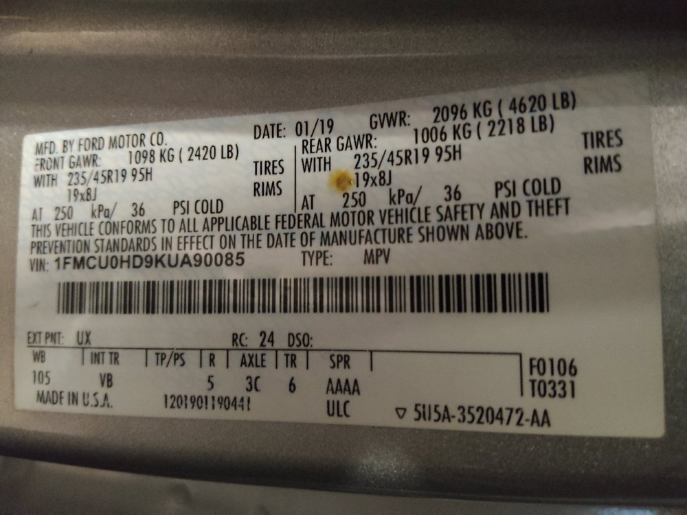 Used 2019 Ford Escape SEL FWD image 33