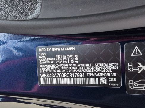 Used 2024 BMW M4 xDrive Competition w/ Executive Package image 26