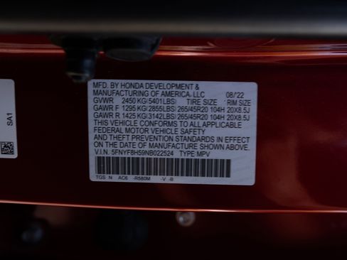 Certified 2022 Honda Passport EX-L image 49