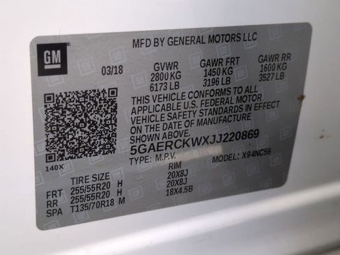 Used 2018 Buick Enclave Premium w/ Experience Buick Package image 33