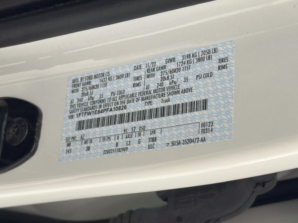 Used 2023 Ford F150 Platinum w/ Equipment Group 701A High AWD/4WD image 33
