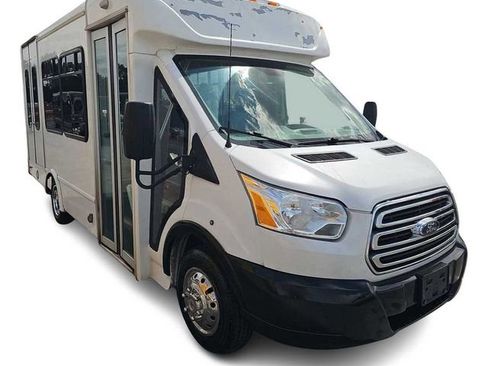 Used 2019 Ford Transit 350 138 DRW w/ Shuttle Bus Prep Package RWD image 3
