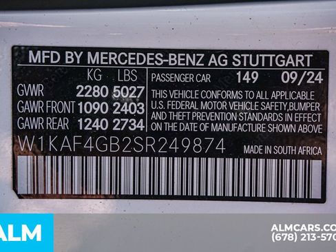 Used 2025 Mercedes-Benz C 300 Sedan image 59