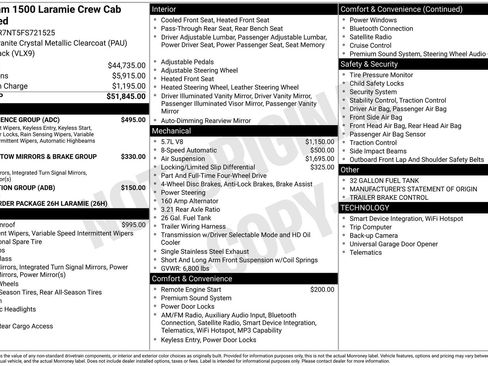 Used 2015 RAM 1500 Laramie w/ Convenience Group AWD/4WD image 6