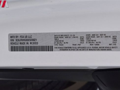 Used 2025 RAM ProMaster 2500 w/ U-Haul Equipment Group FWD image 34