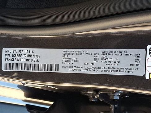 Used 2021 RAM 1500 Laramie AWD/4WD image 29