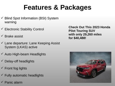 Certified 2023 Honda Pilot Touring image 20