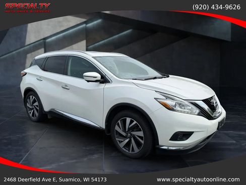 Used 2018 Nissan Murano Platinum w/ Cargo Package AWD/4WD image 8