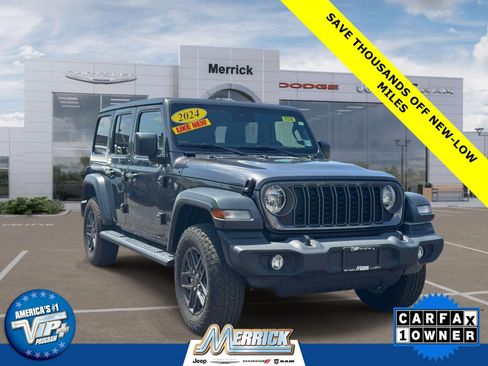 Used 2024 Jeep Wrangler Unlimited Sport AWD/4WD image 1
