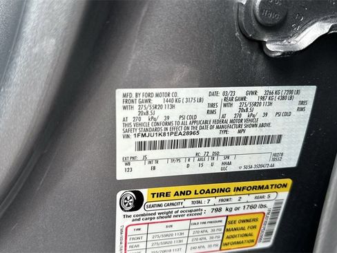 Used 2023 Ford Expedition Limited image 62