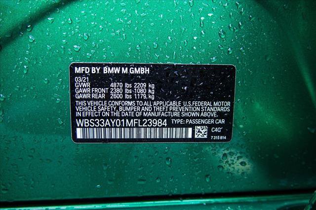 Used 2021 BMW M3 Competition w/ Executive Package RWD image 27
