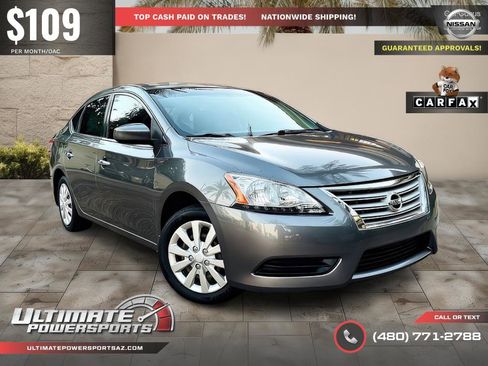Used 2015 Nissan Sentra SV w/ Cold Weather Package FWD image 2