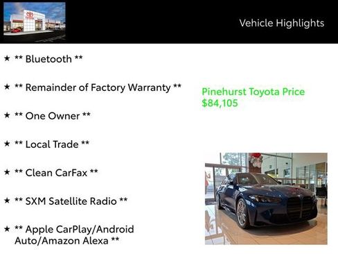 Used 2025 BMW M3 w/ Executive Package image 7