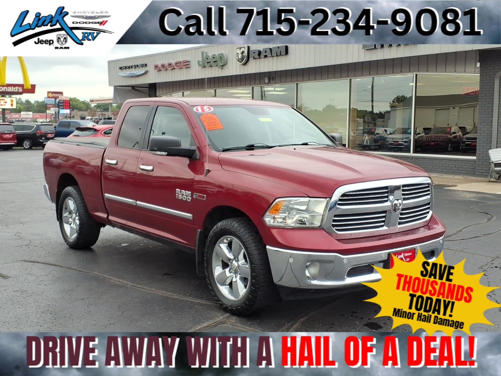 Used 2015 RAM 1500 Big Horn AWD/4WD image 1