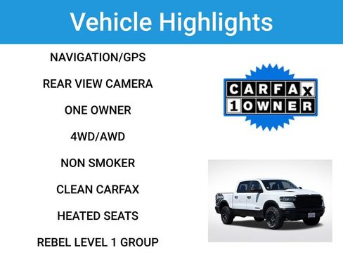 Used 2025 RAM 1500 Rebel w/ Rebel Level 1 Equipment Group AWD/4WD image 4