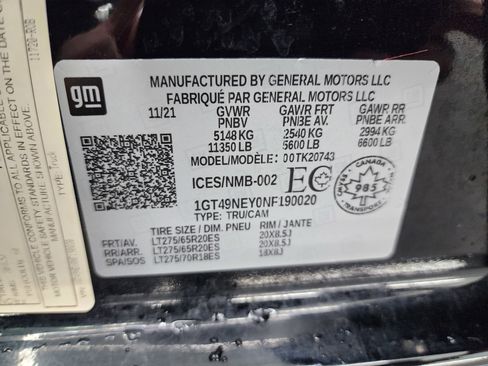 Used 2022 GMC Sierra 2500 SLT w/ LPO, GMC Protection Package image 58