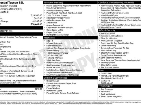 Used 2023 Hyundai Tucson SEL image 5
