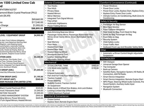 Used 2024 RAM 1500 Limited AWD/4WD image 8