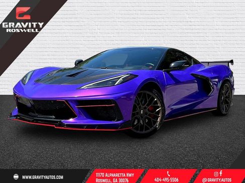 Used 2022 Chevrolet Corvette Stingray Premium Cpe w/ Z51 Performance Package RWD image 1