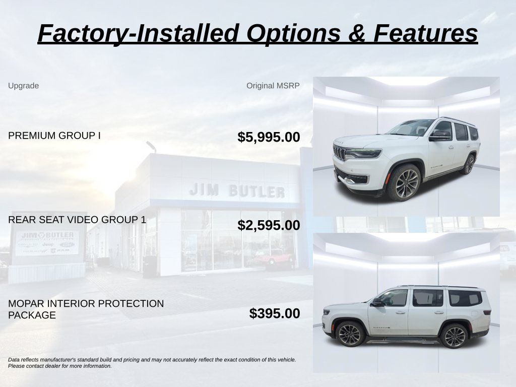 Used 2025 Jeep Wagoneer Series III w/ Premium Group I AWD/4WD image 3