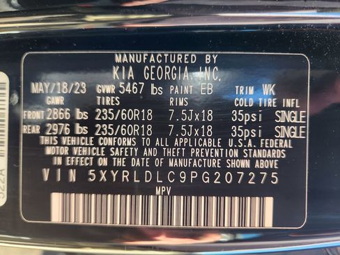 Certified 2023 Kia Sorento S image 31