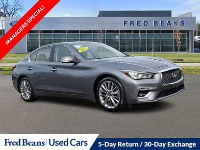 Used 2022 INFINITI Q50 Luxe w/ Cargo Package