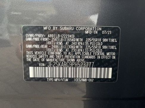 Used 2023 Subaru Forester Touring w/ Popular Package #3 image 32