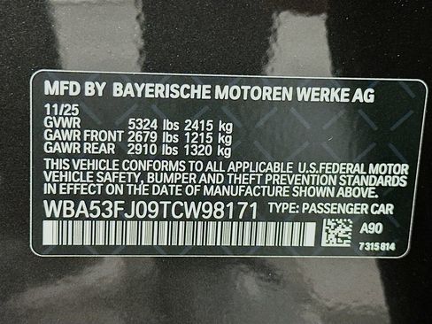 New 2026 BMW 530i xDrive w/ M Sport Package AWD/4WD image 24