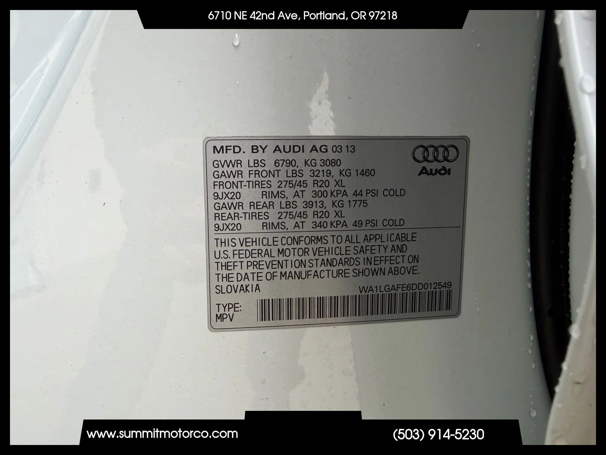 Used 2013 Audi Q7 3.0T Premium Plus AWD/4WD image 39