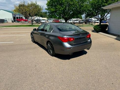 Used 2016 INFINITI Q50 Red Sport 400 AWD/4WD image 3