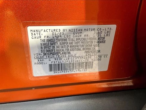Certified 2023 Nissan Kicks SR w/ SR Premium Package FWD image 33