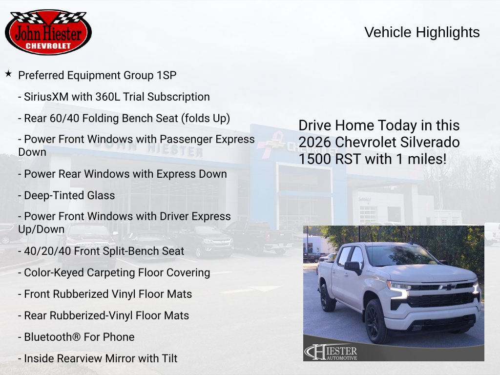 New 2026 Chevrolet Silverado 1500 RST w/ All Star Edition Plus AWD/4WD image 5