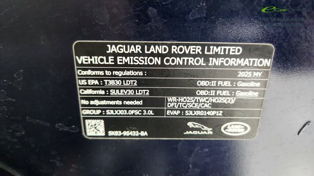 Used 2025 Jaguar F-PACE R-Dynamic S AWD/4WD image 77