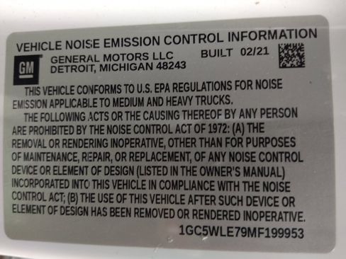 Used 2021 Chevrolet Silverado 2500 W/T w/ WT Convenience Package RWD image 33