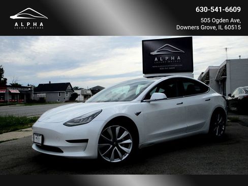 Used 2019 Tesla Model 3 Long Range AWD/4WD image 1