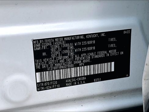 Used 2022 Toyota RAV4 SE AWD/4WD image 34