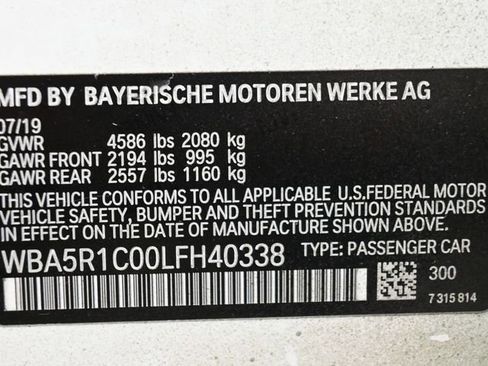 Used 2020 BMW 330i Sedan w/ Convenience Package RWD image 9