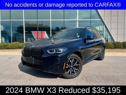 Used 2024 BMW X3 xDrive30i w/ Premium Package image 1