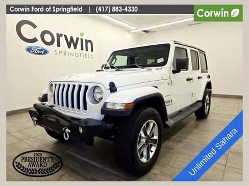 Used 2019 Jeep Wrangler Unlimited Sahara AWD/4WD image 1