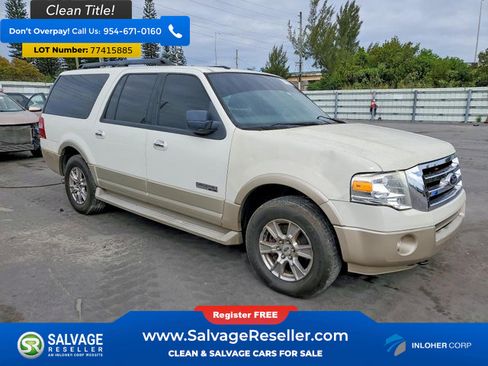 Used 2008 Ford Expedition EL Eddie Bauer image 5