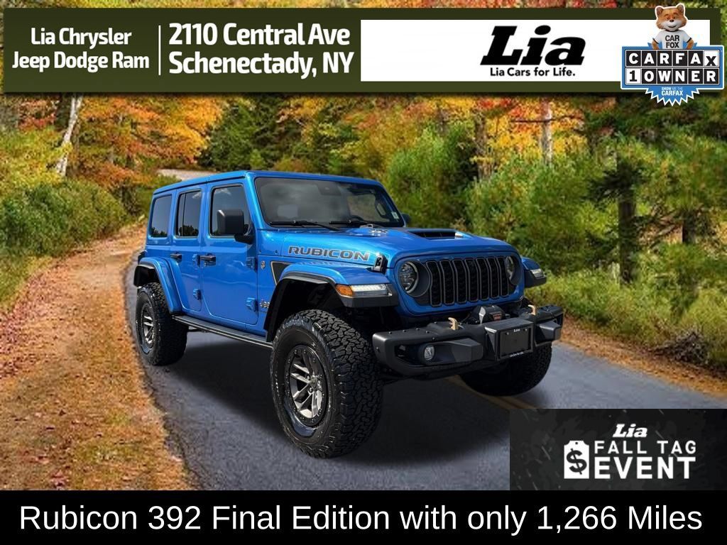 Used 2025 Jeep Wrangler Unlimited Rubicon 392 AWD/4WD image 1