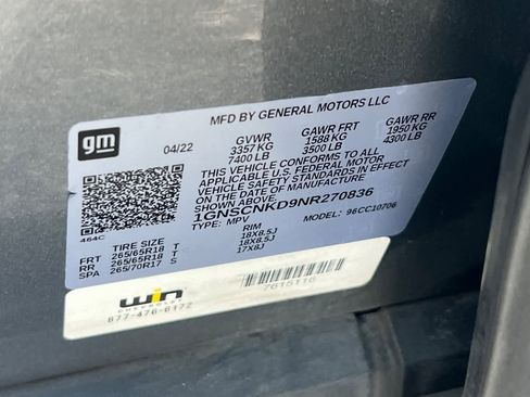 Used 2022 Chevrolet Tahoe LT image 40