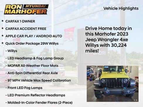 Used 2023 Jeep Wrangler Unlimited w/ Cold Weather Group AWD/4WD image 9