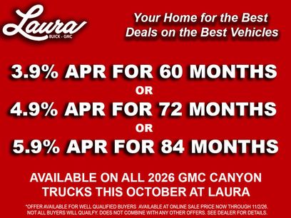 New 2026 GMC Canyon AT4 w/ Nightfall Essentials Package